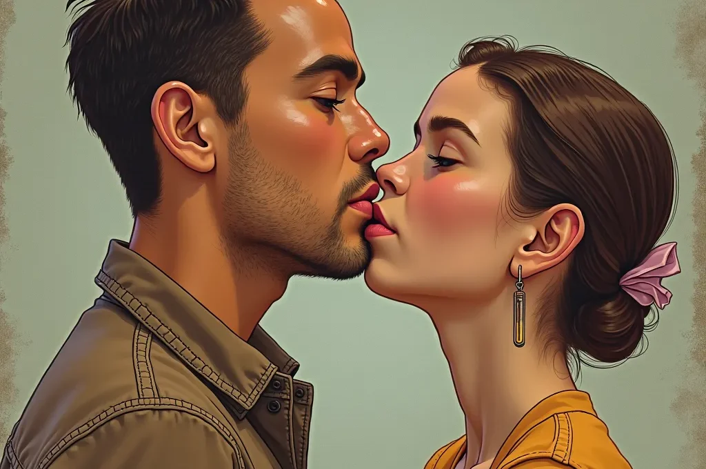 Composición cinematográfica con objetos cotidianos españoles en colores saturados al estilo Almodóvar