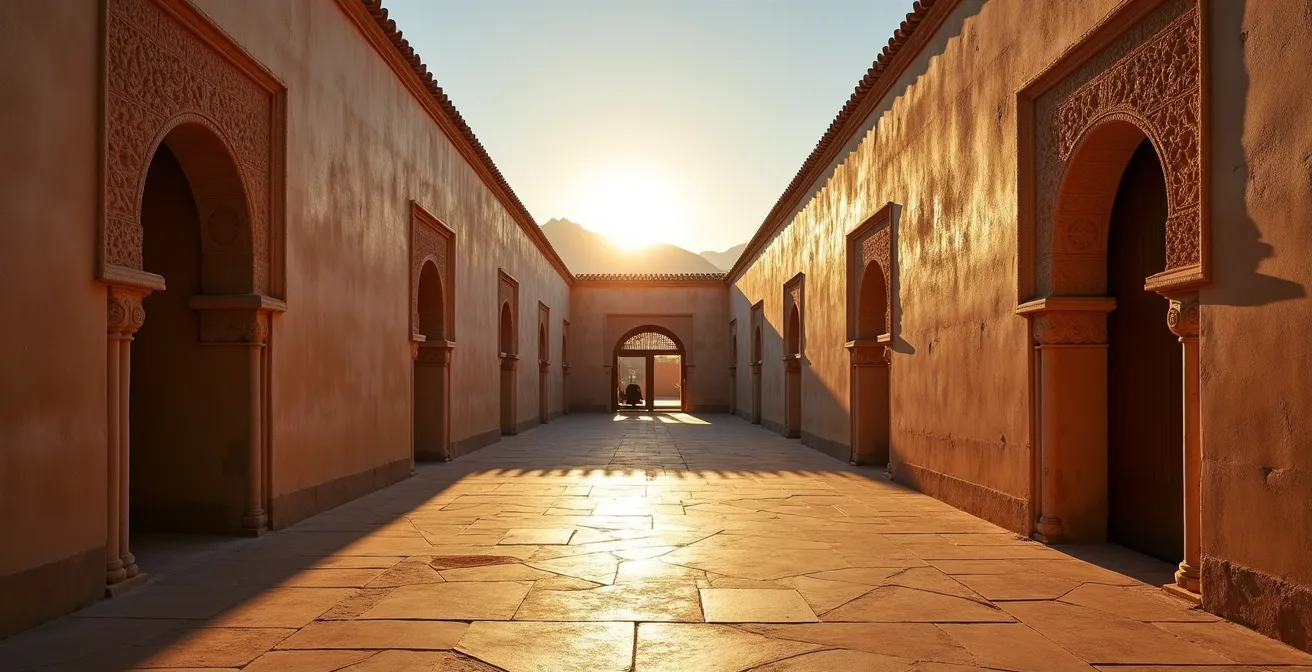 Ejercicio práctico de análisis de luz en monumentos españoles como la Alhambra.