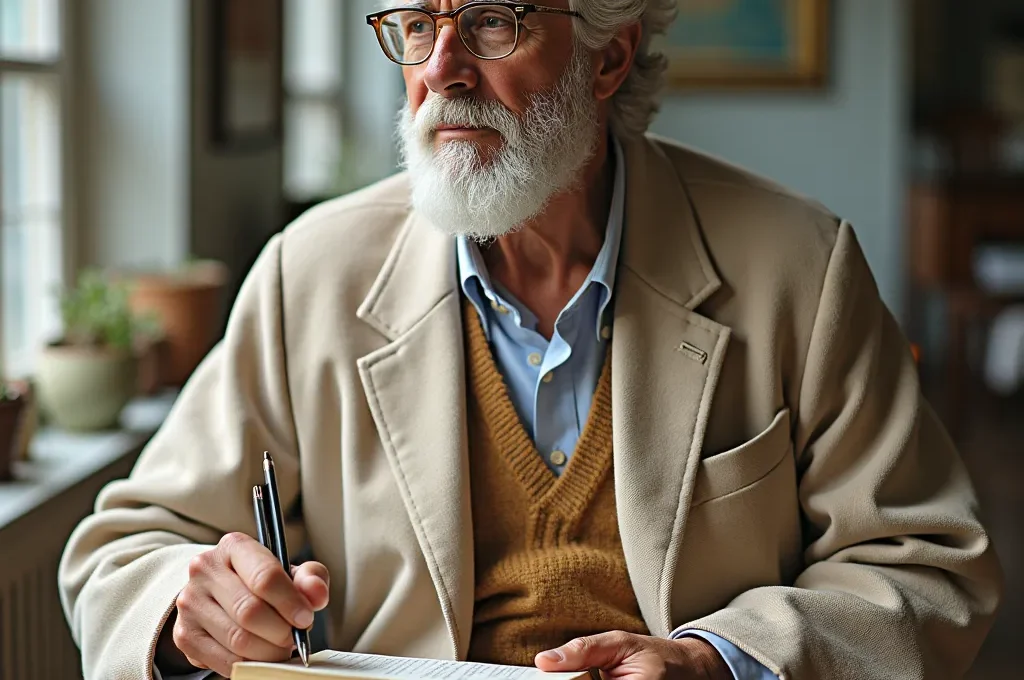 Composición artística mostrando el conflicto interno de un personaje entre deseo y necesidad