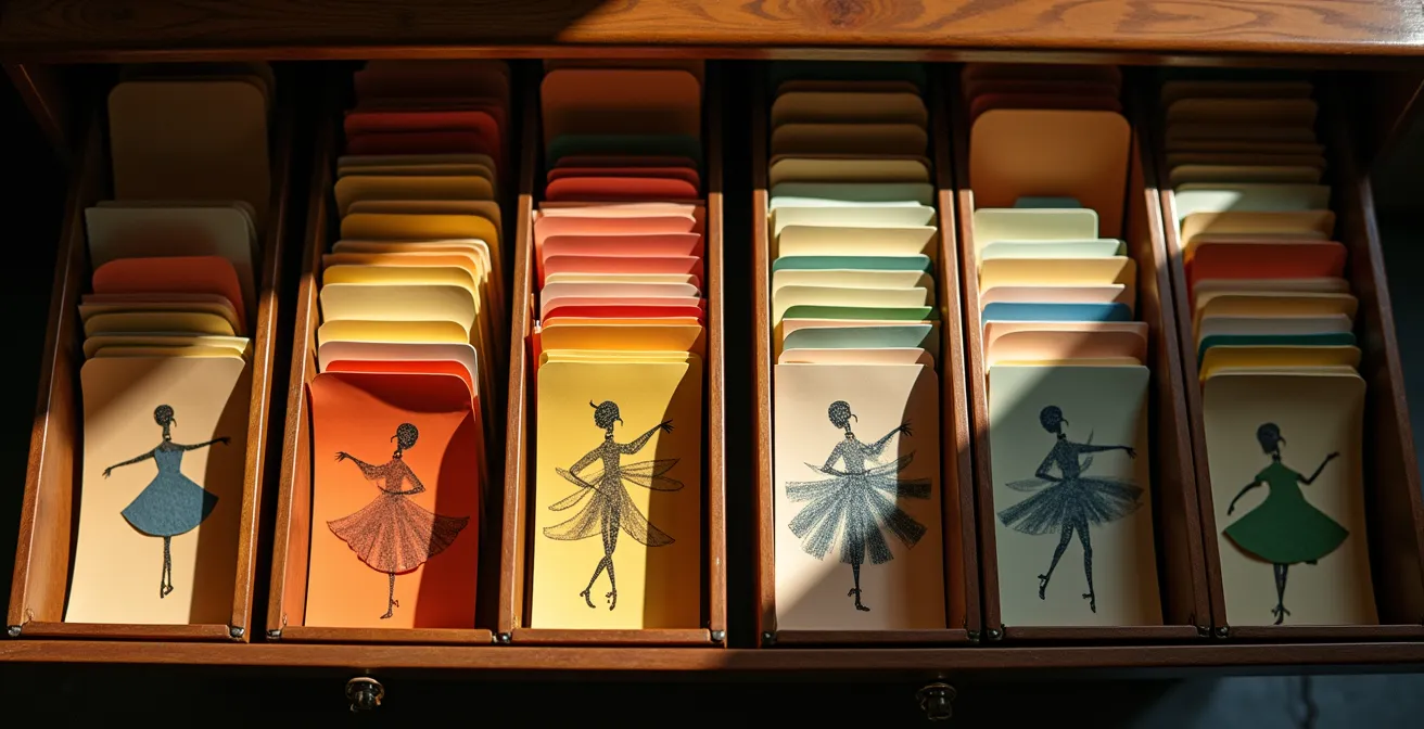 Sistema visual de organización y nomenclatura de archivos para documentación etnográfica